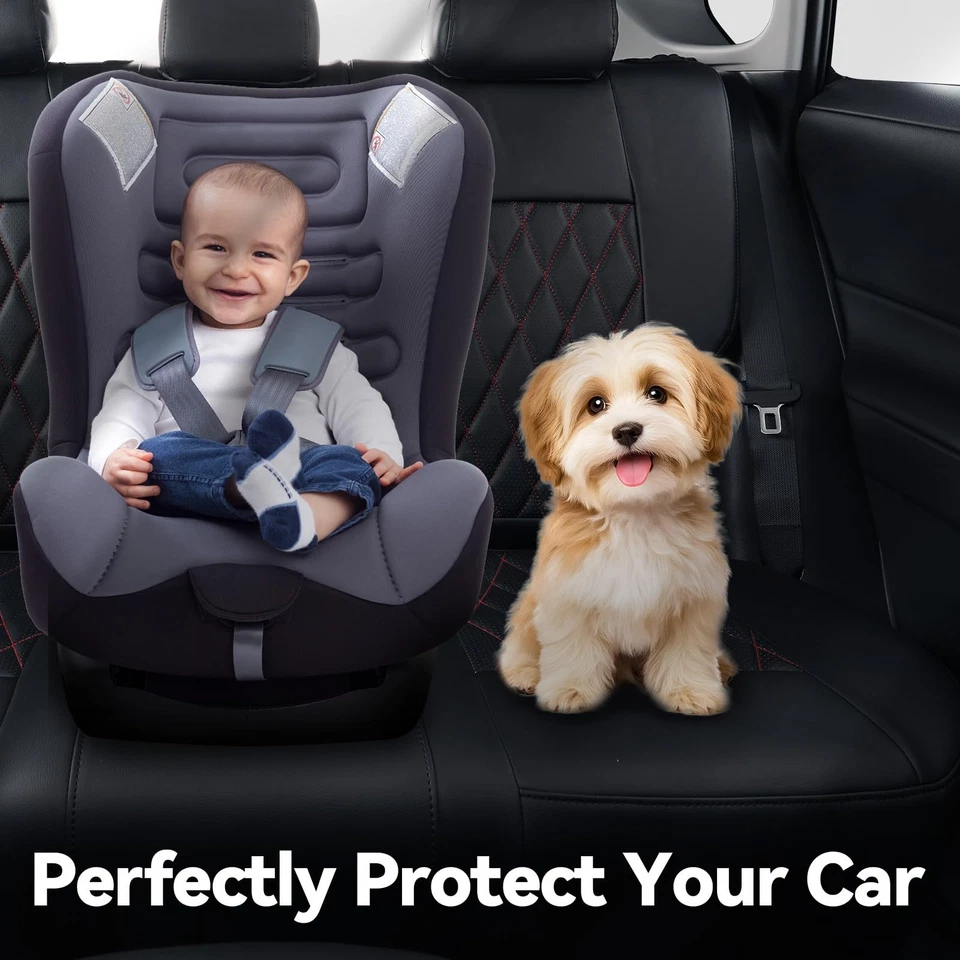 Juego completo de fundas de asiento personalizadas para Toyota Camry Hybrid 2025-2026 Foto 3 de 4