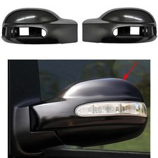 2 Schwarz Grundiert Ersatz Spiegelkappen Kappe Für Mercedes Viano W639 2003–2010