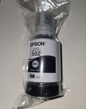 New Sealed - Epson Ecotank 502 Ink Bottle Exp 09/2026  127ml 