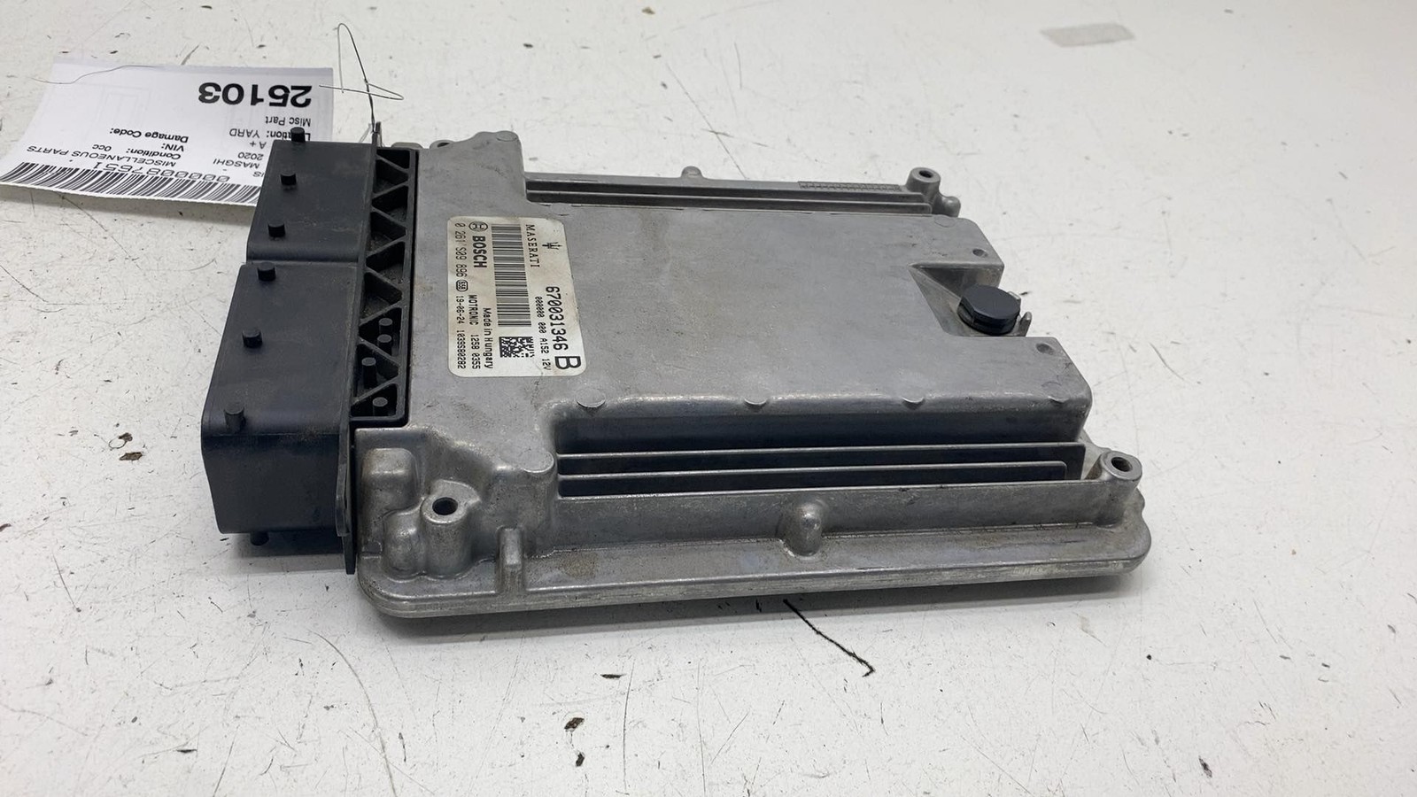 ⭕2014-2021 Maserati Ghibli ECM ECU Engine Computer Control Module Unit 670031346
