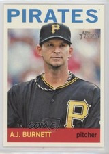 2013 Topps Heritage High Number SP AJ Burnett #494 2k3