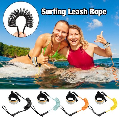 Surfen Fuß Bein Seil Stand UP Paddle Board Coiled Surfboard Knöchel Leine