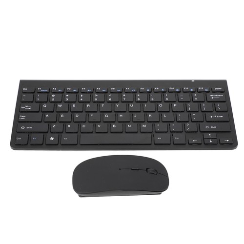 Keyboard Mouse Combo Black 78 Keys 2.4G Wireless Ergonomic Ultrathin Mouse M NEW - Afbeelding 9 van 12