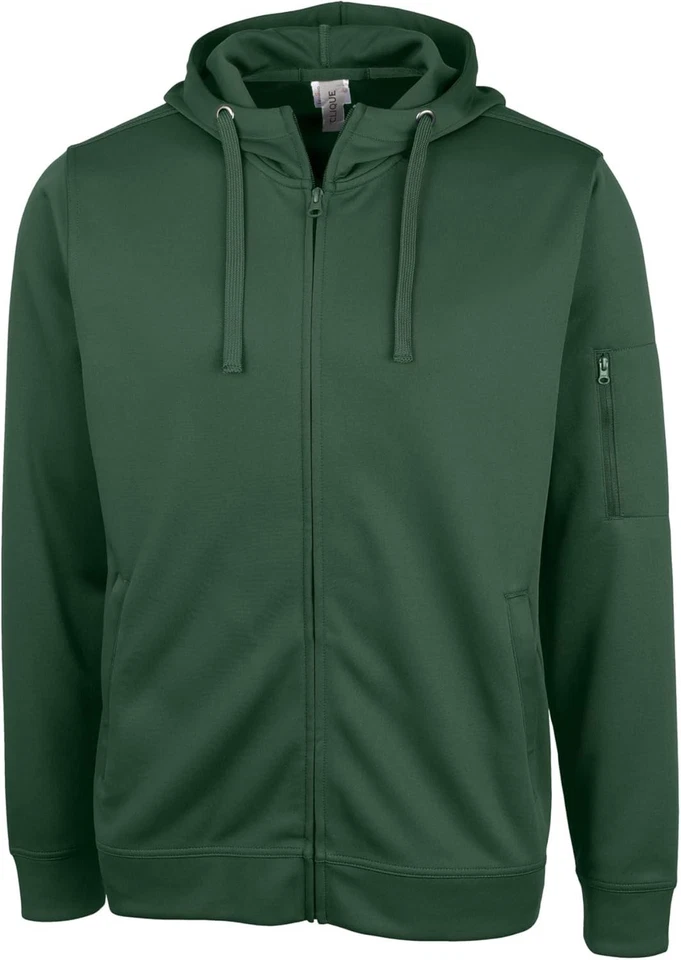Breathable Performance Sweatshirt - Bottle Green - Image 3 of 4