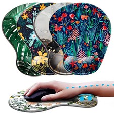 Silicone Wrist Rest Mouse Pad Ergonomic Hand Support Non Slip Gaming Mice Mat...