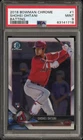 2018 Bowman Chrome Shohei Ohtani Batting ROOKIE CARD #1 PSA 9 MINT HOT