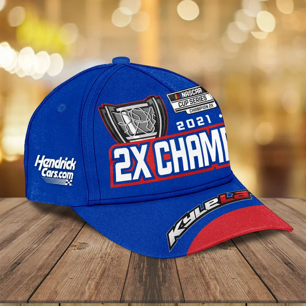 Kyle Larson Cup Series Champions Classic Cap, Gift For Fans
