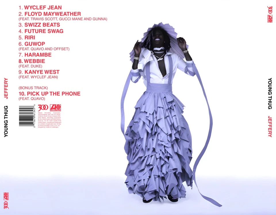 Young Thug - JEFFERY Custom CD - Image 2 of 4