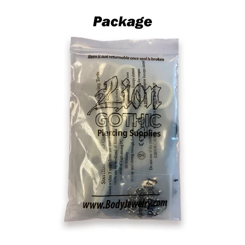 Dermal Piercing Kit 4 Clear CZ Tops 2 Dermal Bases Puncher and Gloves 8 Pieces image 2