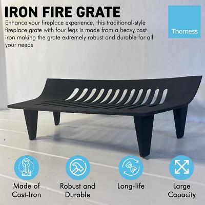 Buy a Curved Fire Grate 14'' - Heavy Duty online in Ireland at
