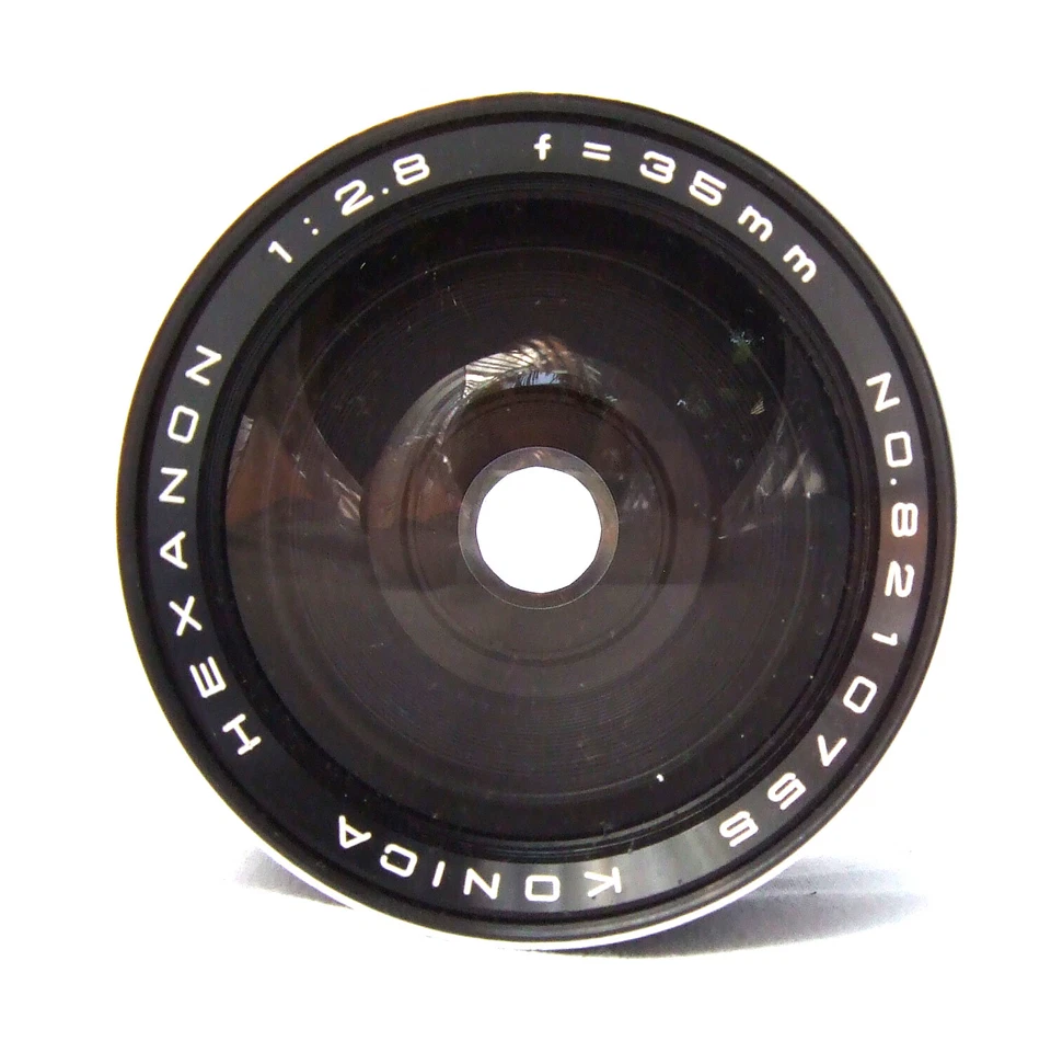 {MUY RARO} *COMO NUEVO* LENTE KONICA HEXANON 35mm F2.8 - VERSIÓN F22 Foto 3 de 4