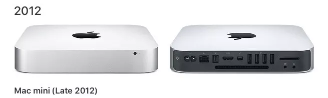 Mac mini late2012 i7モデル