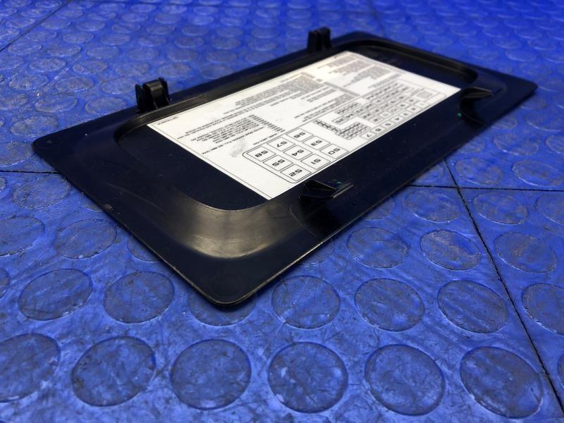 2016-2021 MCLAREN 570S OEM REAR FUSE BOX TRIM COVER PANEL W/DIAGRAM 13P7348CP