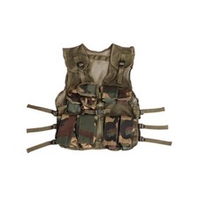 Gilet tattico militare mimetico da bambino 101 INC Woodland o ACU softair