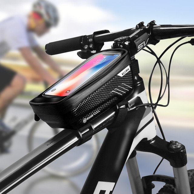 bike frame bag phone