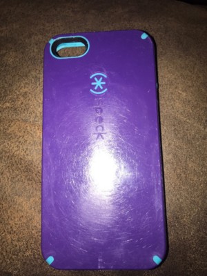 Speck iPhone 5 5S Candy Shell Phone Case - Purple