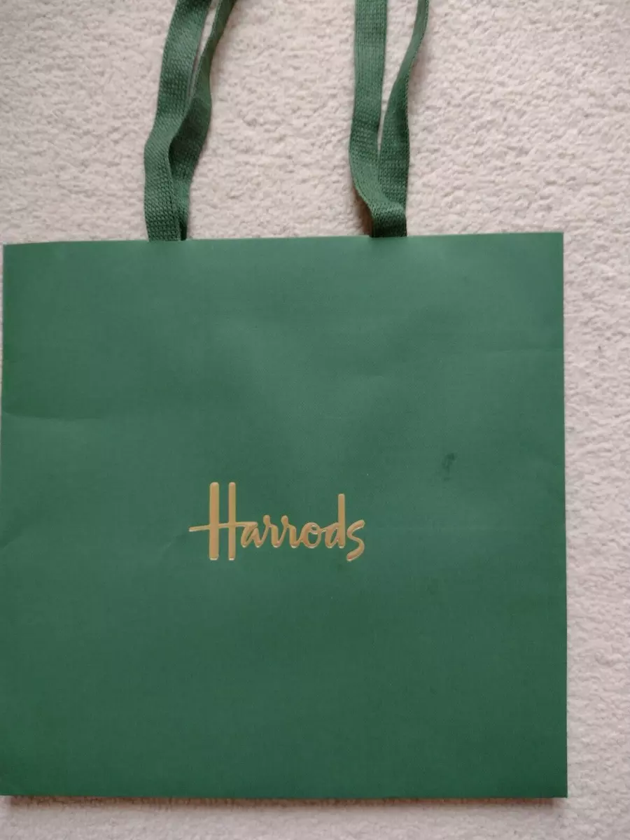 Harrods paper best sale bag