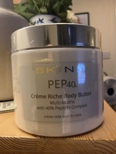 SKINN Pep40 Creme Riche Body Butter Huge 454g Size Brand New & Sealed