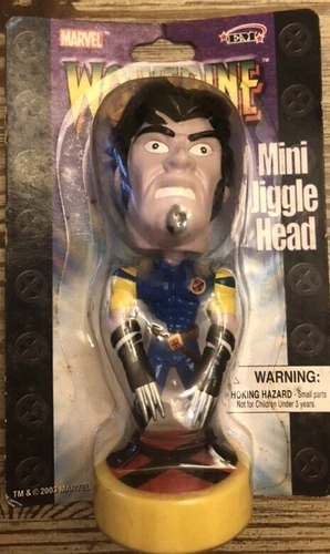 Marvel Wolverine Mini Jiggle Bobble Head By Entertainment Merchandisers 2003