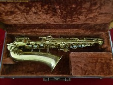 Buescher Aristocrat Alto Saxophone Circa 1951