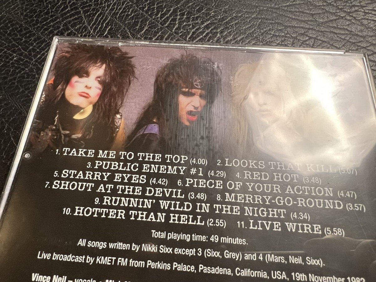 MOTLEY CRUE California USA 1982 RARE LIVE disc | eBay