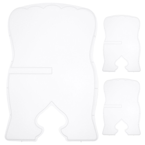 3 Pcs Book Mold DIY Holder Molds Bookshelf Musician Stand Small eBay