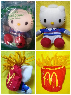 Hello Kitty Dear Daniel FIFA 2002 McDonald's French Fries Reversible New Sealed