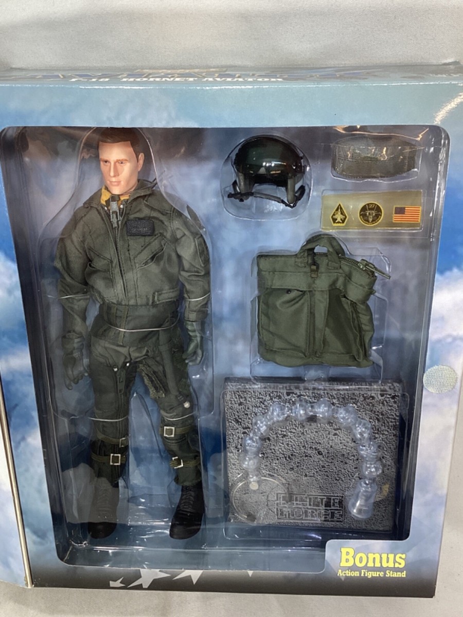 タカラ　Elite force Aviator F18 エリートフォース Elite Force F-18 Hornet Aviator Cougar Navy Pilot Doll