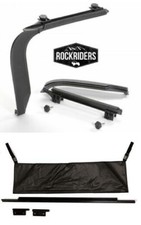 Soft Top Door Surround Rails Frame Rear Window Bar Kit 1997-2006 Wrangler