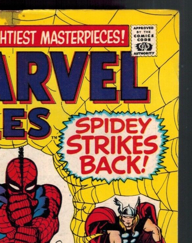 Marvel Tales 14 Giant (rep Amazing Spider-Man 19) Thor, Torch! 1968 VG- - Bild 9 von 16