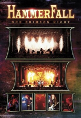 HAMMERFALL - ONE CRIMSON NIGHT  DVD NEU 