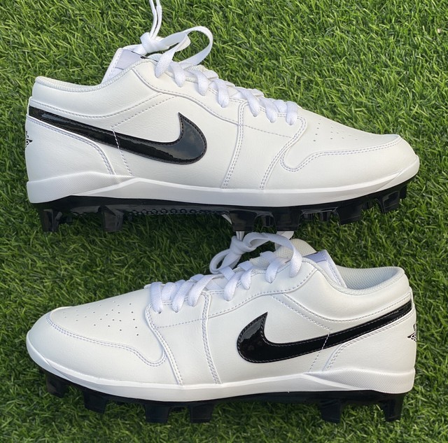 Nike Air Jordan 1 Retro MCS Low Baseball Cleats Cj8524-100 White Size 11 Mens for sale online | eBay