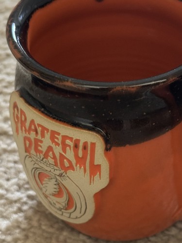 Grateful Dead SYF Pumpkin Java Taster Pottery Mug! Grateful Dead - Picture 13 of 18