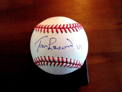 TOMMY TOM LASORDA LOS ANGELES DODGERS HOF MGR SIGNED AUTO OML BASEBALL PSA/DNA - Picture 3 of 3
