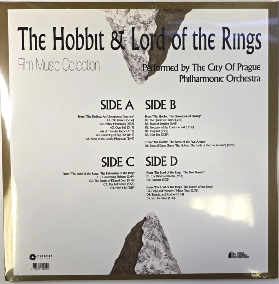 The Hobbit Lord Of The Rings Film Music Collection LP Album vinyl record - Image 2 of 4