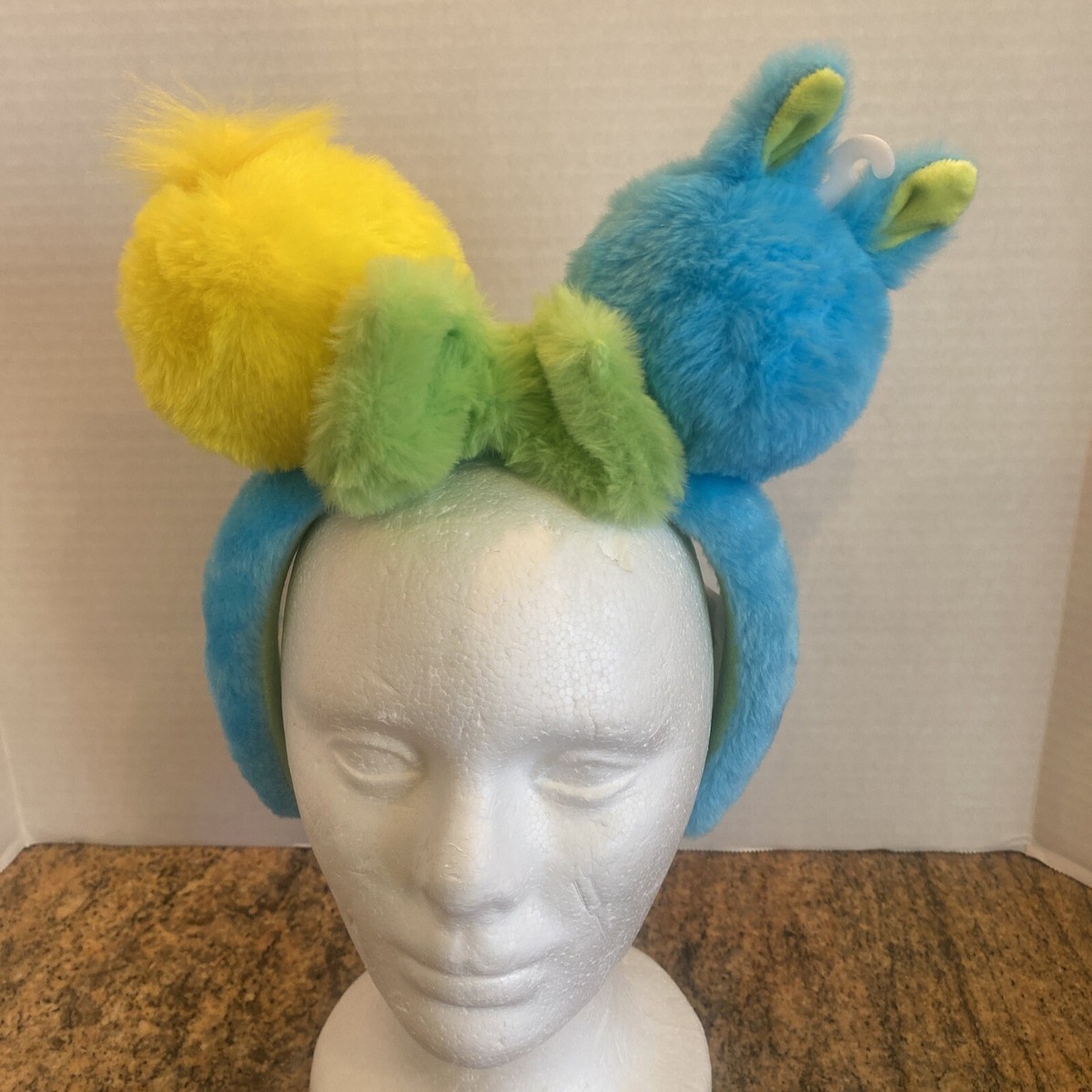 NWT Disney Parks Pixar Ducky and Bunny Fuzzy Fun Ears Headband Toy Story 4 Disney Parks Toy Story 4 Ducky & Bunny Fuzzy Fun Ear  main image 2