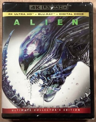 Alien (1979) UHD 4k Blu-ray + Dig 40th Anniversary Ed. (20th Century Apr 2019)