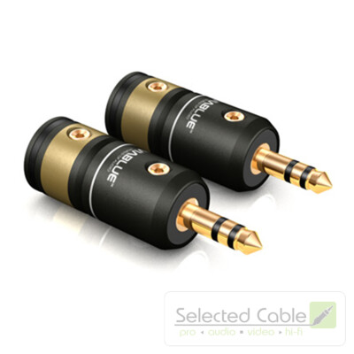 VIABLUE  T6s 3.5mm Mini Plug Jack 2 Piece for Cable-ø 4 - 9.5MM 30540