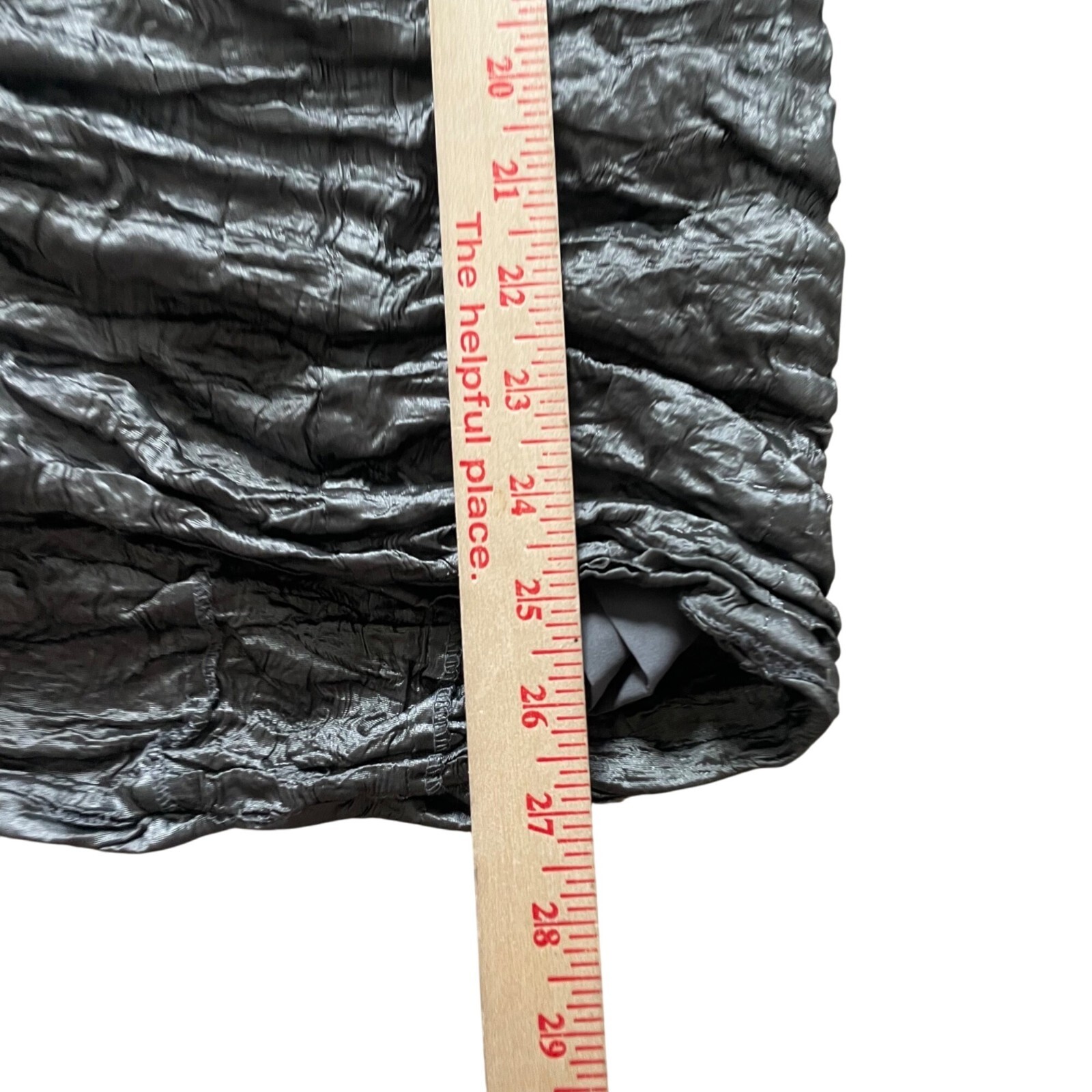 Nicole Miller Collection Ruched Grey Spaghetti Strap Dress Size 6