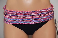 NWT Profile by Gottex Swimsuit Bikini Bottom Sz 14 Black