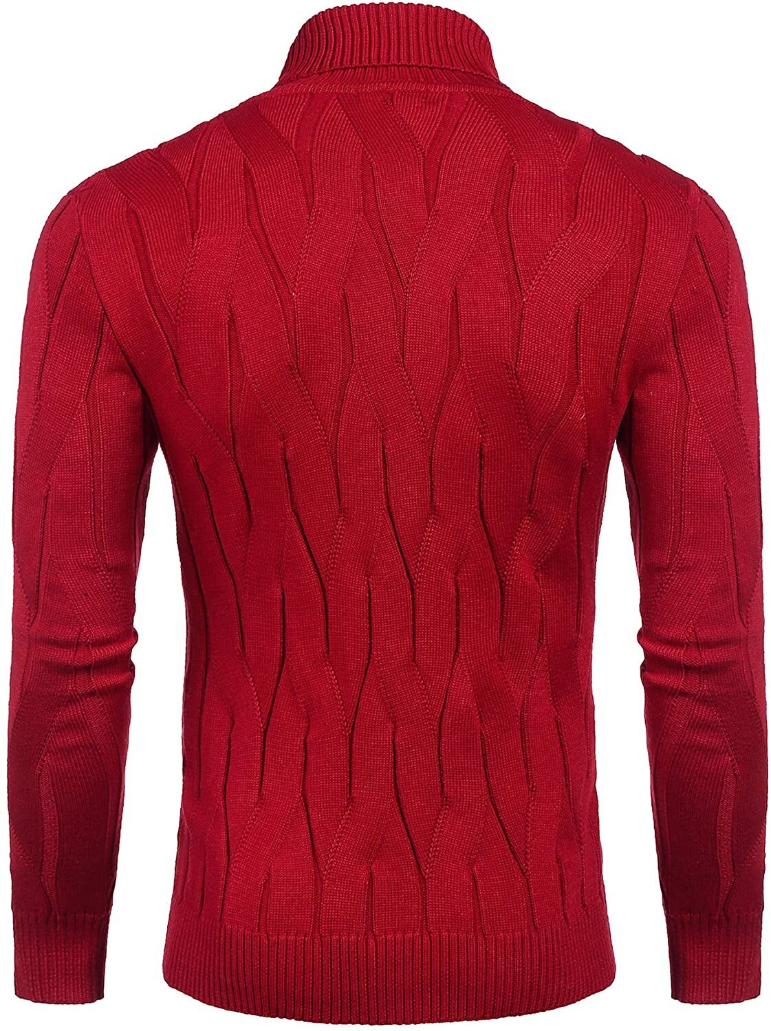 COOFANDY Men's Slim Fit Turtleneck 