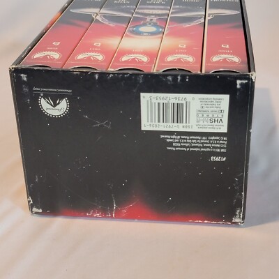 Star Trek 25th Anniversary Edition VHS Tape Box Set | eBay
