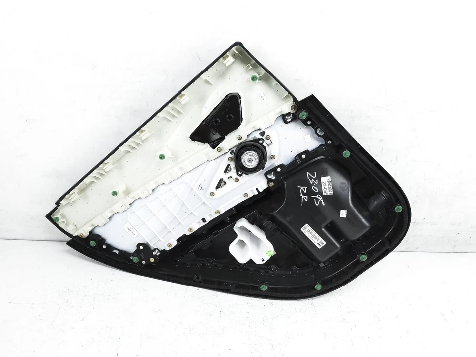 Panel de moldura interior de puerta de pasajero trasero Acura Rdx 2019-2021 costuras negras/rojas Foto 4 de 4