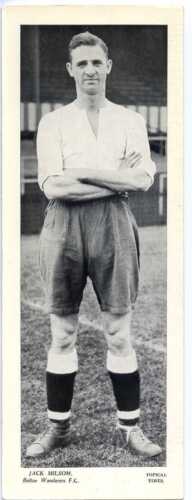 (Lu183-100) Panel Portraits, Jack Milsom, Bolton Wanderers F C, 1935 VG-EX - Zdjęcie 1 z 1