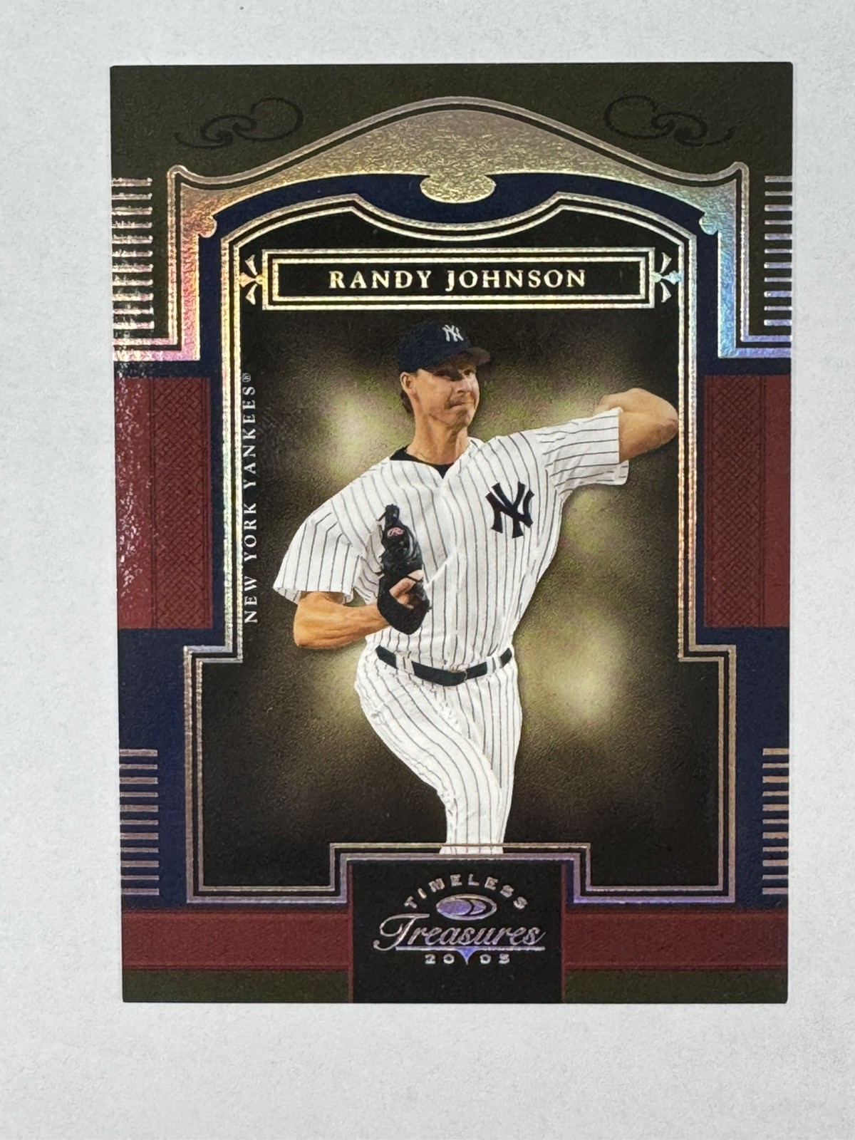 2005 Donruss Timeless Treasures GOLD PARALELL- #51 Randy Johnson #'d 08/25