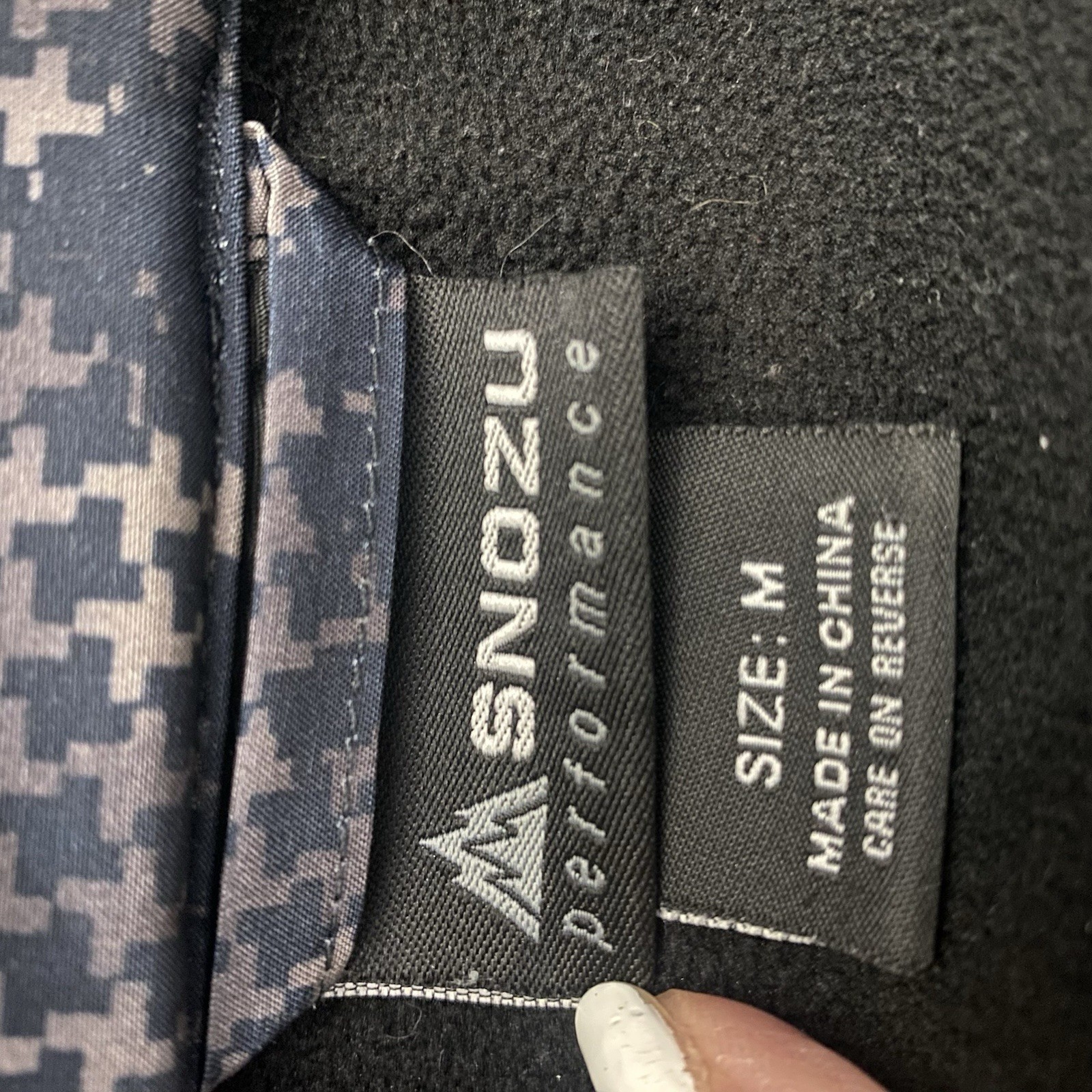 Snozu Performance Jacket Thrashed Medium  Black B… - image 9