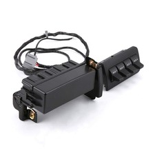 In-Dash Auxiliary Upfitter Switch Panel Kit Compatible With Ford...