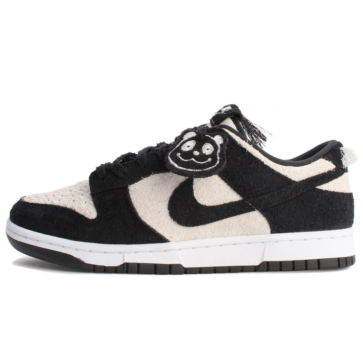 Size 9 - Nike Dunk SE Low Panda-Monium Pack - Black Suede for sale