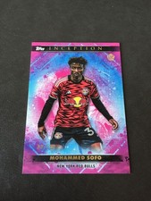 2025 Topps Inception MLS MOHAMMED SOFO New York Red Bulls Pink 34/35 RC