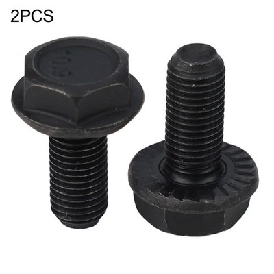 Black Bolts Bottom Bracket Crank Arm For Square Taper M8x18mm for 2 Pcs 2021 New